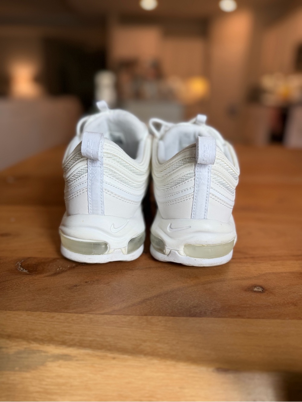 Nike Air Max 97 Triple White Sneakers